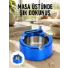 Masa Üstü Çakmaklı Küllük Paslanmaz Metal Gövde Yeni Nesil