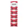 Maxell Lr44 Ag13 Sr44 A76 1.5v Alkalin Saat Pili 10 Adet