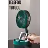 Mini Fan Soğutucu Telefon Tutucu Vantilatör