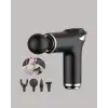 Mini Masaj Tabancası 4 Başlık 6 Hız Ayarlı