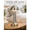 Modern Mantar Masa Lambası Dokunmatik 3 Işık Modlu Şarjlı Kablosuz LED Yeni Nesil