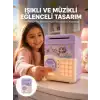 Mor Otomatik Para Girişli Elektronik Şifreli Kumbara