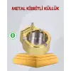 Paslanmaz Çelik Küllük Çakmaklı Masa Üstü Kullanım