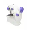 Pedallı Mini Dikiş Makinesi Çift Makara Kilitli Dikiş