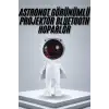 Projeksiyon Güneş Lambası Astronot Gün Batımı Projektör LED Işıklı
