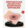 Retro Kristal Netliğinde Ses – Gece Işıklı Retro Bluetooth Hoparlör