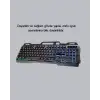 RGB Aydınlatmalı Klavye Mouse Seti – USB Bağlantılı, Türkçe Q, Ayarlanabilir DPI, Ergonomik Yapı