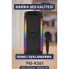 RGB Işıklı Çift Hoparlörlü Taşınabilir Bluetooth Speaker ve Mikrofon Yeni Nesil