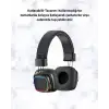 RGB Işıklı Katlanabilir Bluetooth 5.3 Kulak Üstü Kulaklık