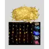 SAÇAKLI 4 METRE PERDE LED