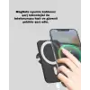 Şık Tasarımlı MagSafe Araç Telefon Tutucu Type-C Girişli