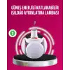 Solar ve USB Şarjlı Su Geçirmez Katlanabilir LED Lamba