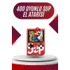 Sup Atari Retro 400 Nostalji Oyunlu Mini Atari Taşınabilir Oyun Konsolu
