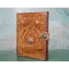 Taşlı Deri Defter Ksk3146