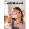 Termal Baskılı HD Şipşak Kamera 24MP Çift Lensli 32GB Hafızalı