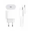 Type-C to C Kablolu 35W Hızlı Şarj Başlığı Set