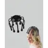 USB Şarjlı Kafa Masaj Aleti 3 Modlu 8 Başlıklı Stres Giderici