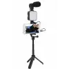 Video Making Kit Telefon Tutucu Vlog Video Mini Led Işıklı