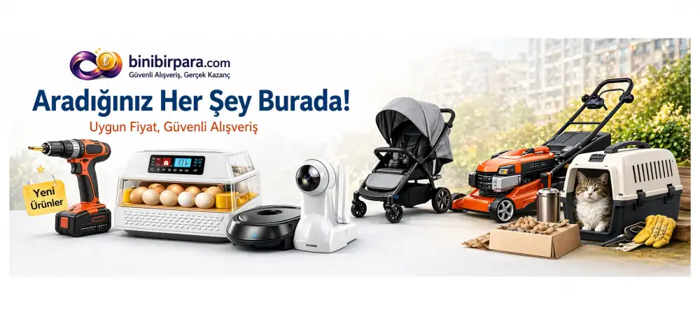 Aradığınız her şey burada, Binibirparada!