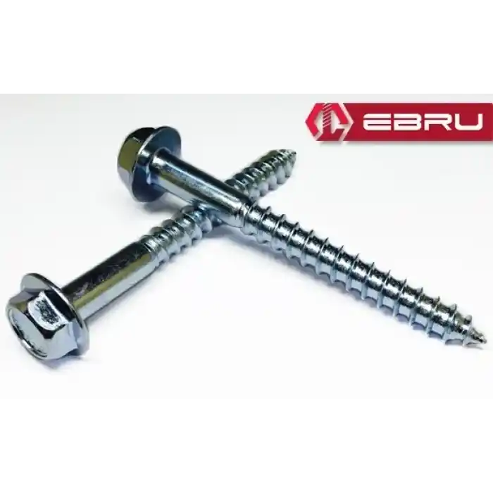 Altıköşe Başlı Flanşlı Trifon Vida 10x120 - 10 Adet