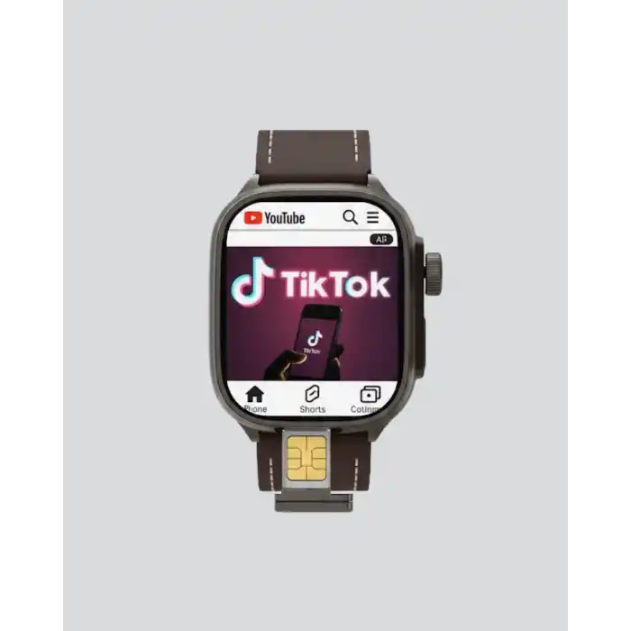 AMOLED Ekranlı Akıllı Saat WhatsApp TikTok YouTube