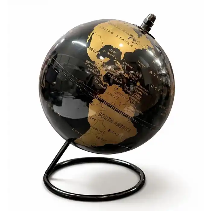Metal Standlı Masa Üstü Dünya Küre Alk5701