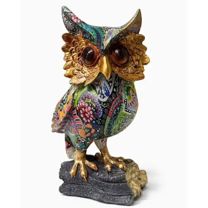 Özel Tasarım Polyester Baykuş  Alk4351