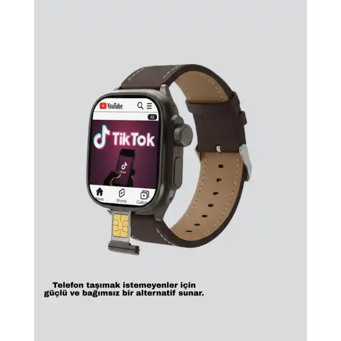 SIM Kartlı Akıllı Saat GPS WiFi Bluetooth Destekli