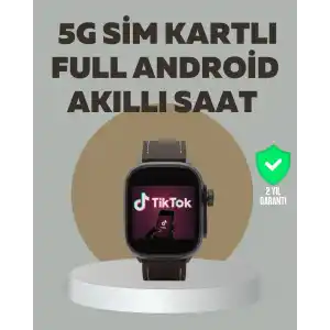 Android Akıllı Saat 5G Destekli Uygulama İndirme