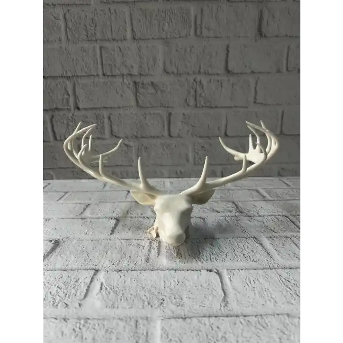 25 cm Es Geyik Figürü Şık Ev Ofis Dekorasyonu