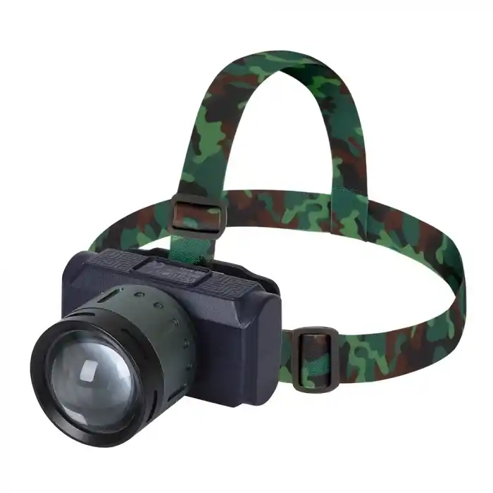 4200 Lümen Şarjlı Sensörlü Göstergeli Kafa Lambası Wt-719