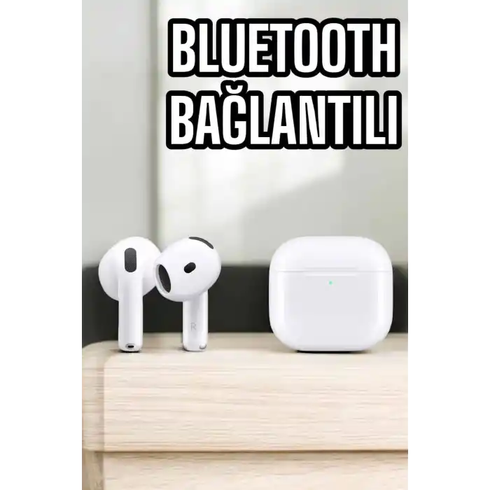 4.Nesil Kaliteli TWS Android ve İOS Uyumlu Mikrofonlu Kulaklık