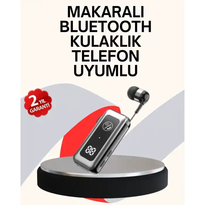 MikroSD Kartlı, Titreşimli Uyarılı Bluetooth 5.2 Kulaklık