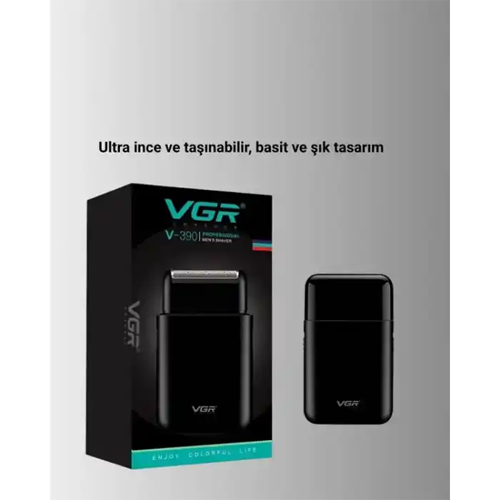 5 W Güçlü USB Şarjlı Sakal Şekillendirici – İki Başlıklı, Su Geçirmez Tasarım