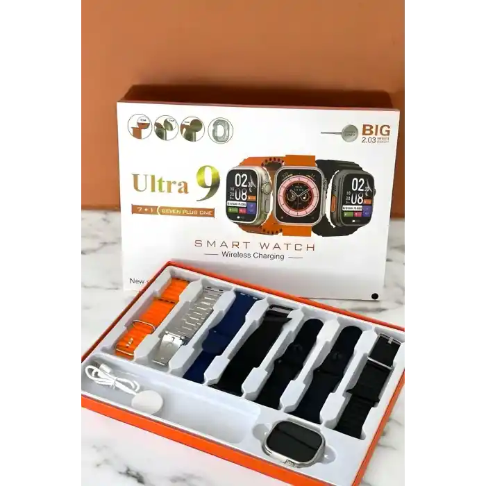 Akıllı Saat Android Ve İOS Uyumlu Arama Cevaplayan Dokunmatik Ekran