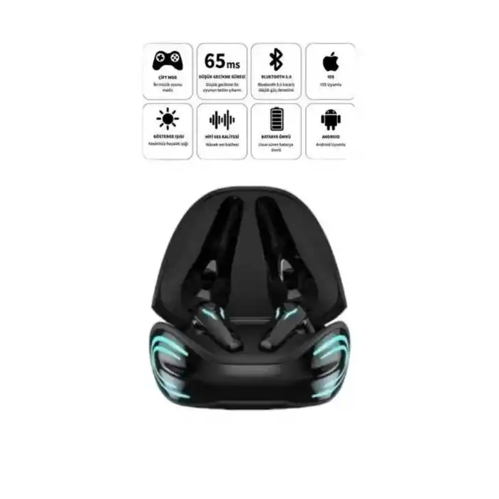 Android ve İOS Uyumlu Bluetooth Kulaklık  Kulaklık Mini