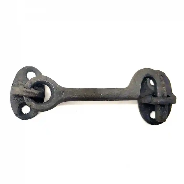 Antika Tarz Dekoratif Pirinç  Çengeli - 8,5cm, Oksit