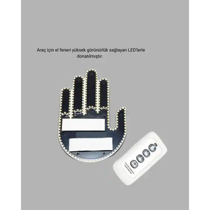Araç İçin Eğlenceli LED El İşareti Işığı