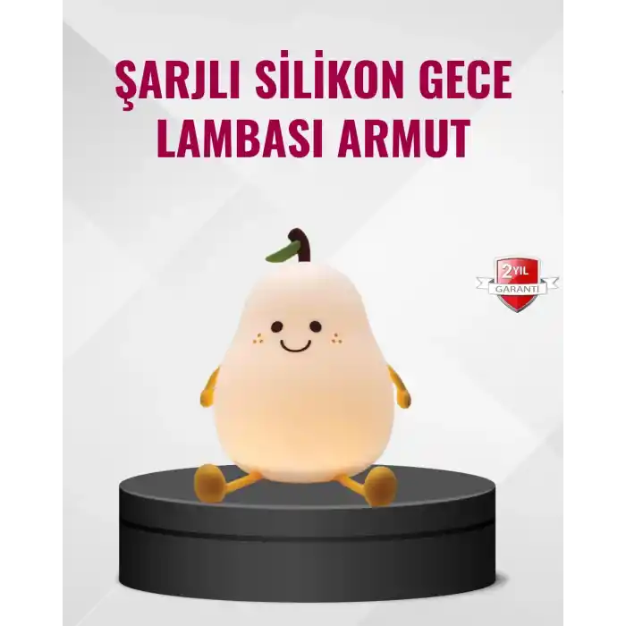 Armut Gece Lambası USB Şarjlı Ayarlanabilir LED Işık