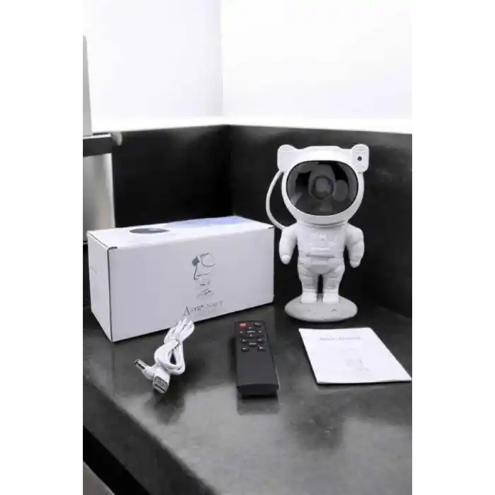 Astronot Görünümlü Projeksiyon Speaker Taşınabilir