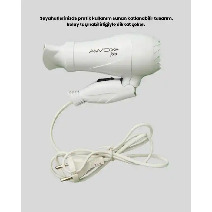 AWOX MİNİ FÖN BEYAZ