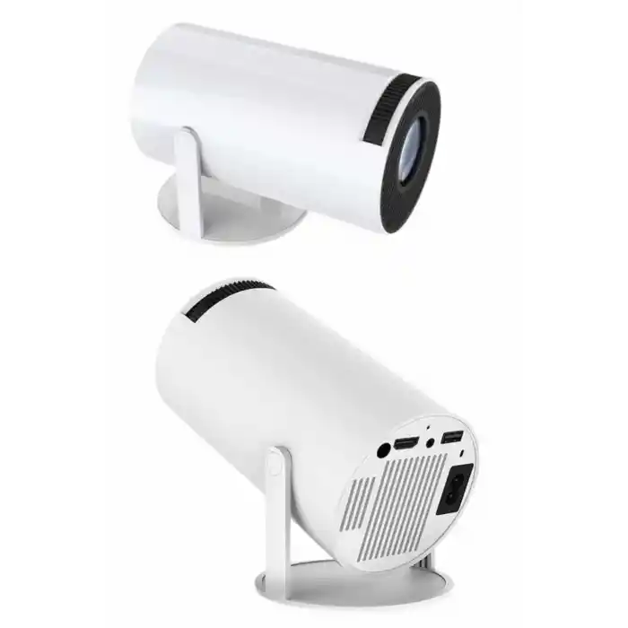 Ayaklı Projeksiyon Taşınabilir Mini Projektör Sinema Projektörü Android