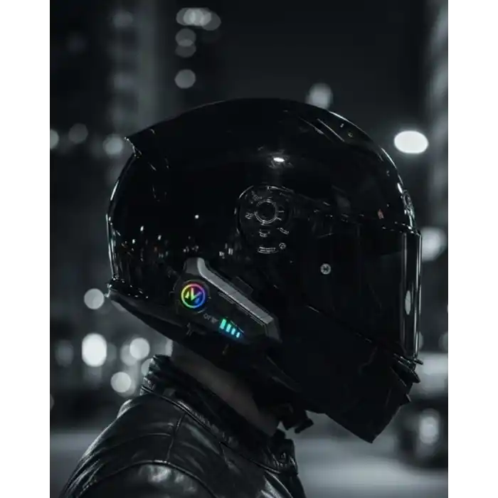 Bluetooth 5.3 Kask İçi Intercom Kulaklık 1000 m Mesafe 1000 mAh