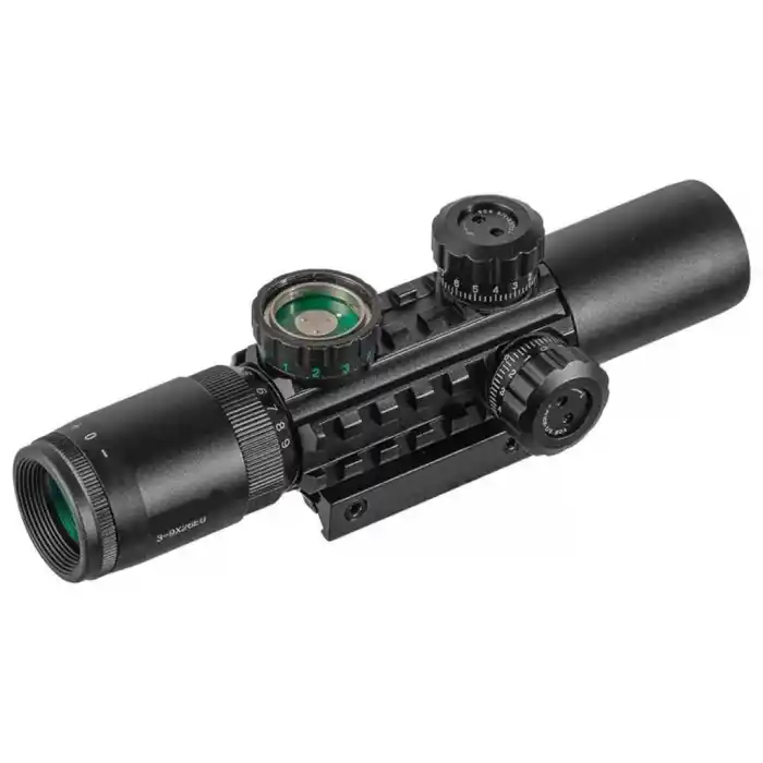 C3-9X26eg   Raylı Çift ışıklı  Dürbünü  11mm/22mm