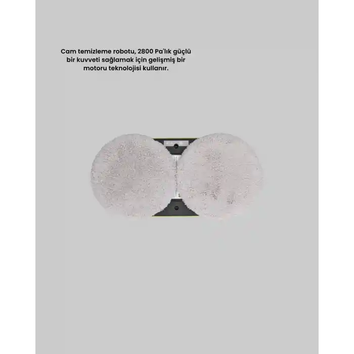 Çift Diskli Güvenli Otomatik Cam Silme Robotu