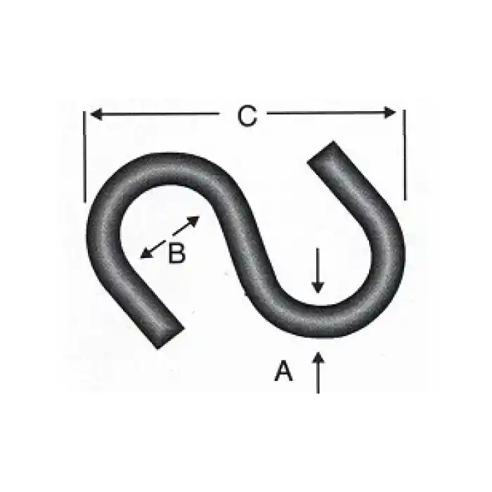 Es - S Kanca Minik 3,25x30 - 200 Adet