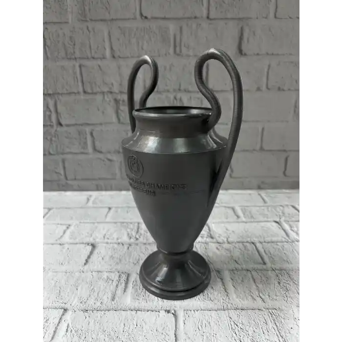 Füme Kupa 25cm UEFA Model Dekoratif Ödül Biblosu