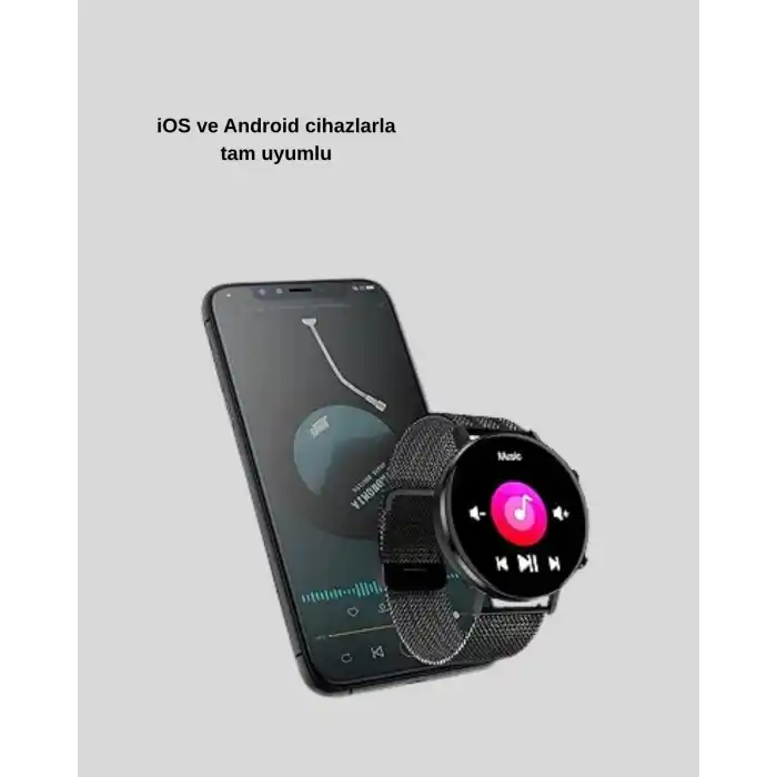 G20 Mini Akıllı Saat – iPhone & Android Uyumlu, Adım Sayar ve Uyku Takipli