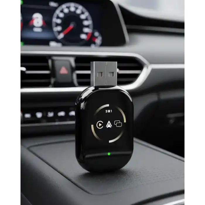 Kablosuz CarPlay Android Auto Adaptörü Otomatik Eşleşme