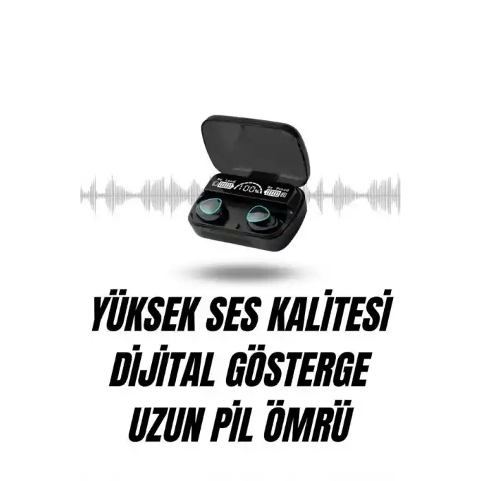 Kaliteli Akıllı Saat ve Kaliteli Bluetooth Kulaklık ANC Özelliği Uzun Pil Ömrü